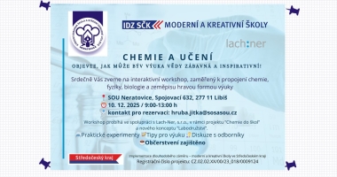 Workshop CHEMIE A UČENÍ